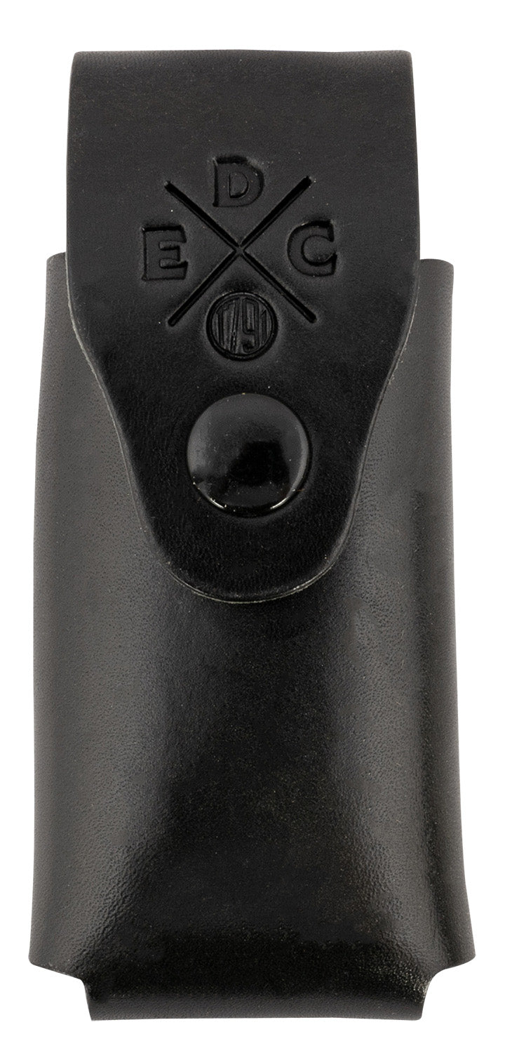 1791 Gunleather EDC Heavy Duty Easy Slide Belt Slide OWB Black Leather Ambidextrous