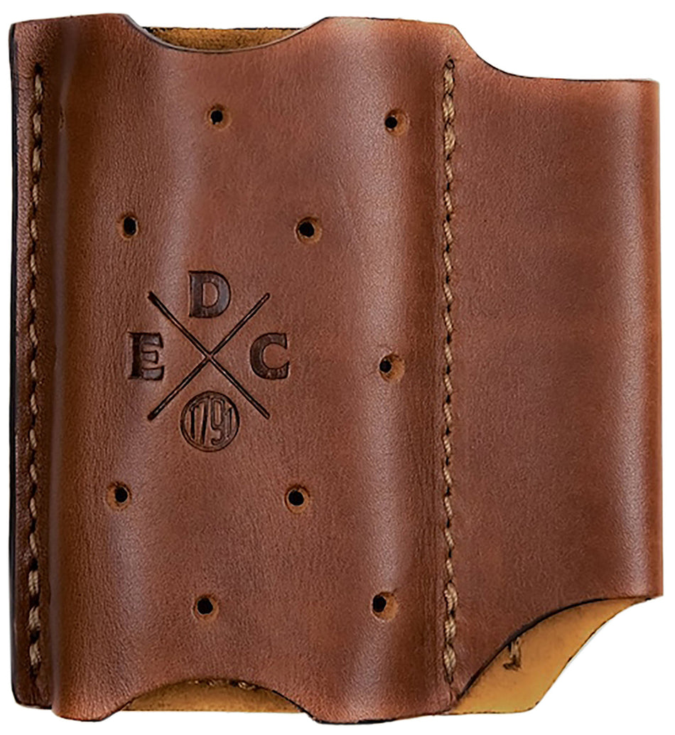 1791 Gunleather EDC Action Clip Duo Belt Clip OWB Chestnut Leather Ambidextrous