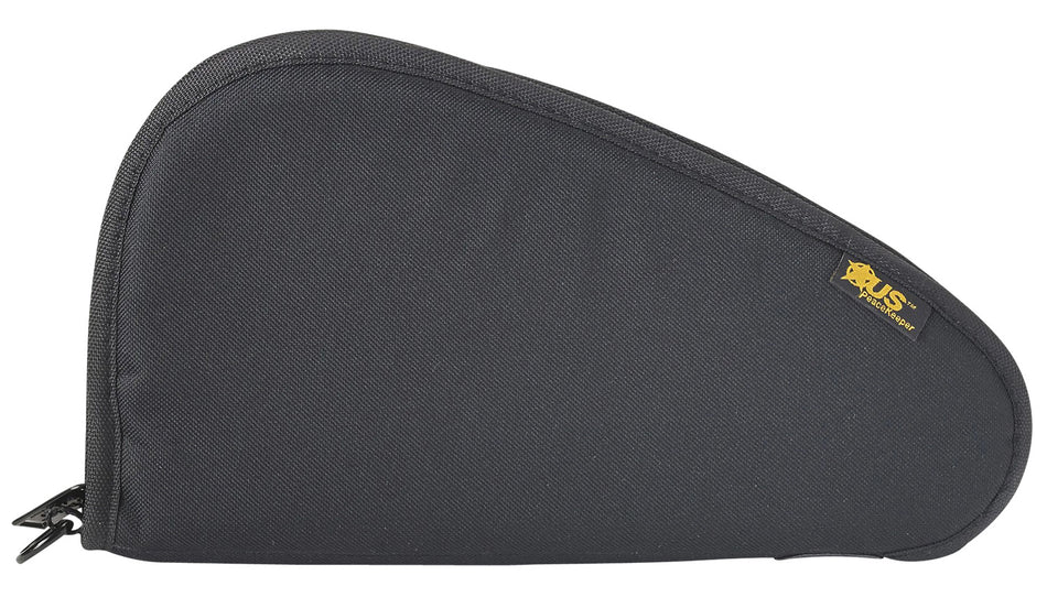 US PeaceKeeper P21011 Black Polyester Pistol Case Single Handgun