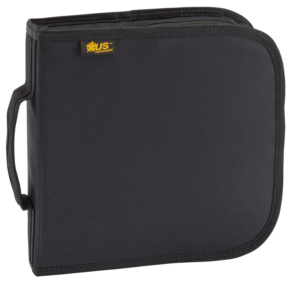 US PeaceKeeper P26208 Black Polyester CCW Handgun Case 4 Mag Pockets