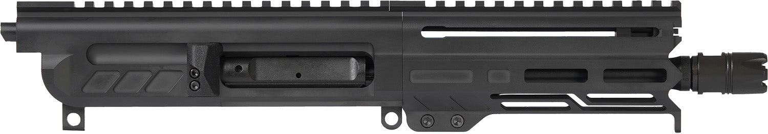 CMMG 57BA8AEAB Dissent MK4 AR-Platform Upper 5.7x28mm 6.50" Armor Black Linear Comp Picatinny End Plate