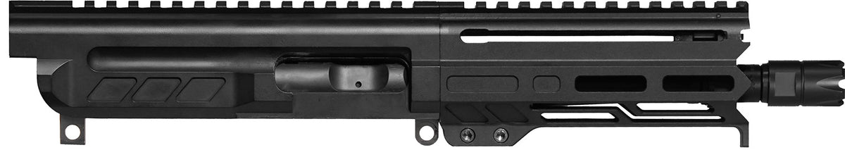 CMMG 94B6829AB Dissent 9mm Luger 6.50" Armor Black AR Upper Assembly OEM Linear Comp Picatinny End Plate
