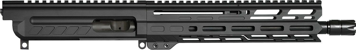 CMMG 99B80E4AB Dissent 9mm Luger 10.50" Armor Black AR Upper Assembly Zeroed Linear Comp Picatinny End Plate