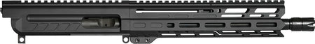 CMMG 99B80E4AB Dissent 9mm Luger 10.50" Armor Black AR Upper Assembly Zeroed Linear Comp Picatinny End Plate
