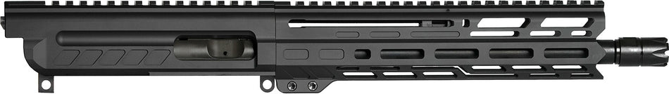 CMMG 99B80E4AB Dissent 9mm Luger 10.50" Armor Black AR Upper Assembly Zeroed Linear Comp Picatinny End Plate