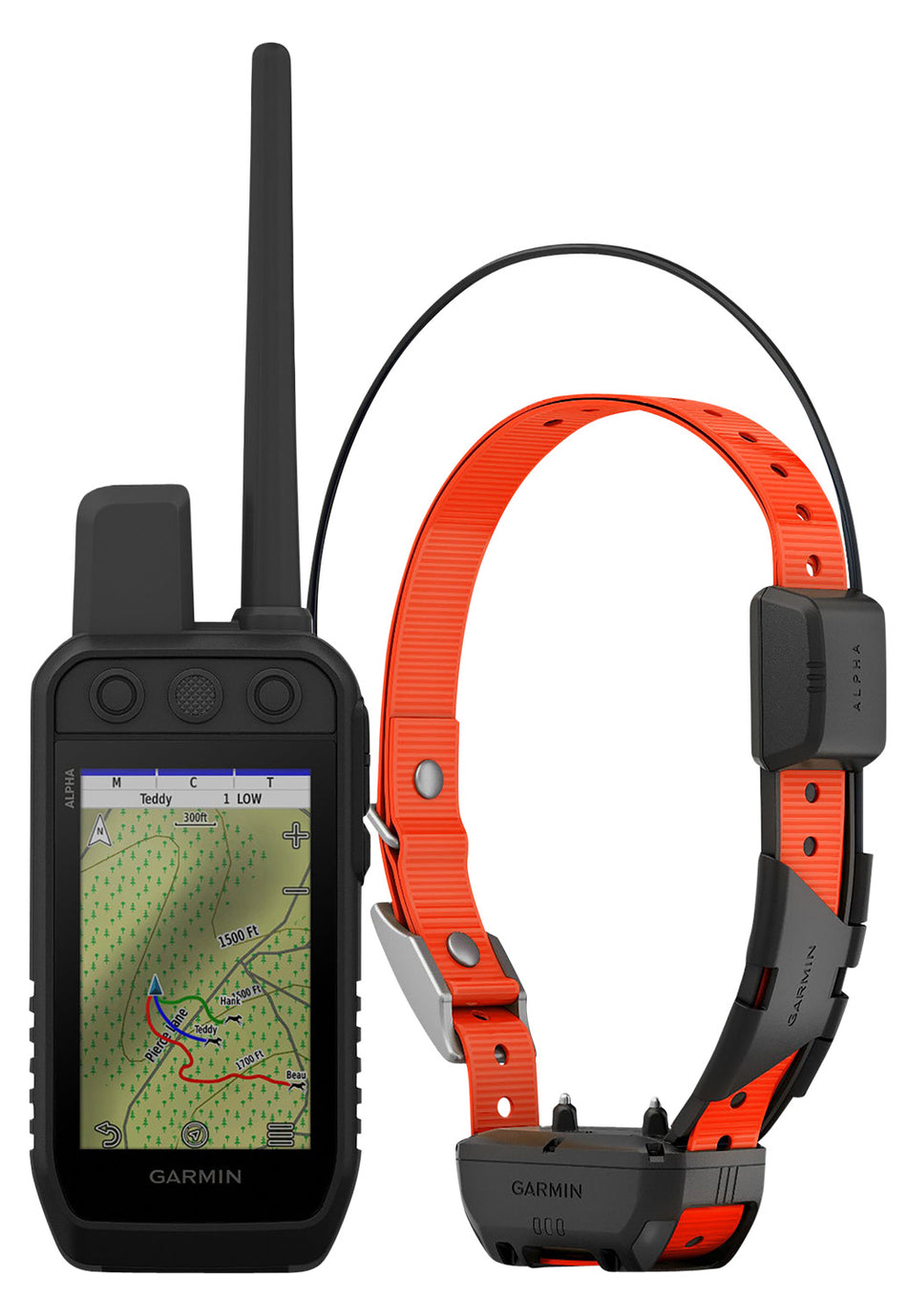 Garmin Alpha 300 Handheld Dog Tracking Bundle Including Alpha TT 25 Collar