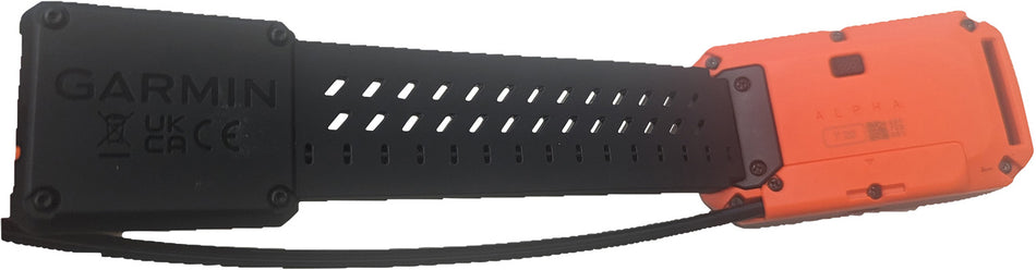 Garmin Alpha T20 Replacement Flex Band Black/Orange 0101302306