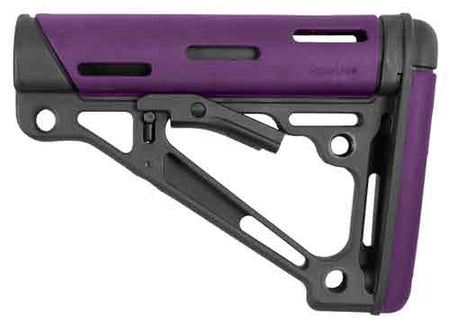 Hogue Purple Overmolded AR-15 M-16 Collapsible Buttstock Mil-Spec