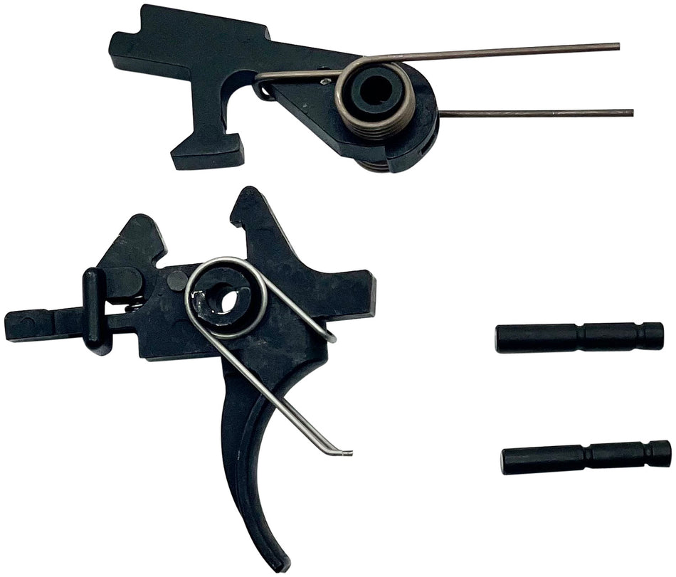 LBE Unlimited AR-15 Replacement Two Stage Trigger Group Curved Adjustable