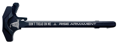 Rise Armament RA212DTOM AR-15 Extended Latch Charging Handle Black Aluminum