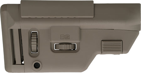 B5 Systems Precision FDE Collapsible Buttstock with Cheek Riser for AR-Platform