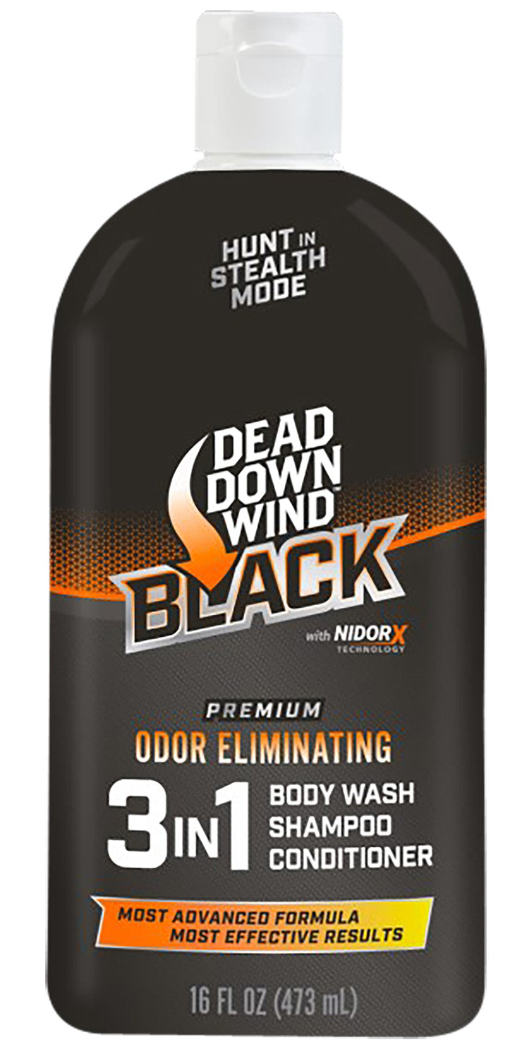 Dead Down Wind Black Premium NidorX 3-in-1 Combo Body Wash Shampoo Conditioner 16 oz