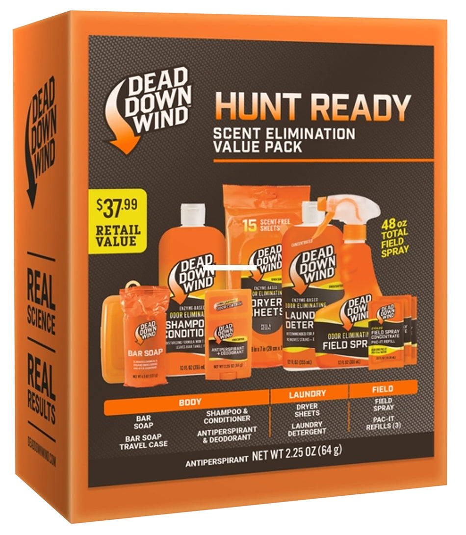 Dead Down Wind 2099 Hunt Ready 10-Piece Odor Eliminator Kit