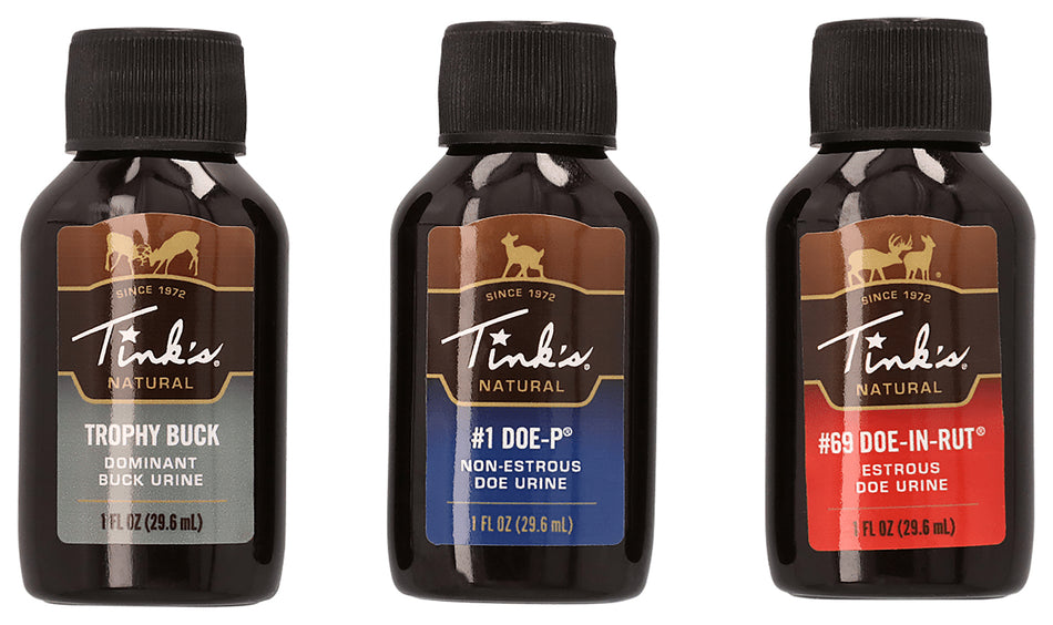 Dead Down Wind W6000 Natural Deer Attractant Hunt Success Kit Doe-In-Rut Doe-P Trophy Buck