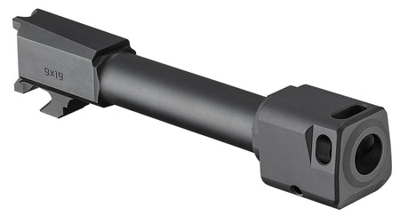 Springfield Armory HC0901TB-KIT 9mm Luger 3.80" Threaded Barrel & Self-Indexing Compensator Kit Hellcat Black Melonite