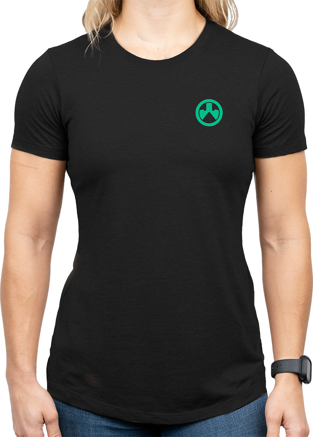 Magpul Women's Groovy Black Cotton/Polyester V-Neck Tee 2XL