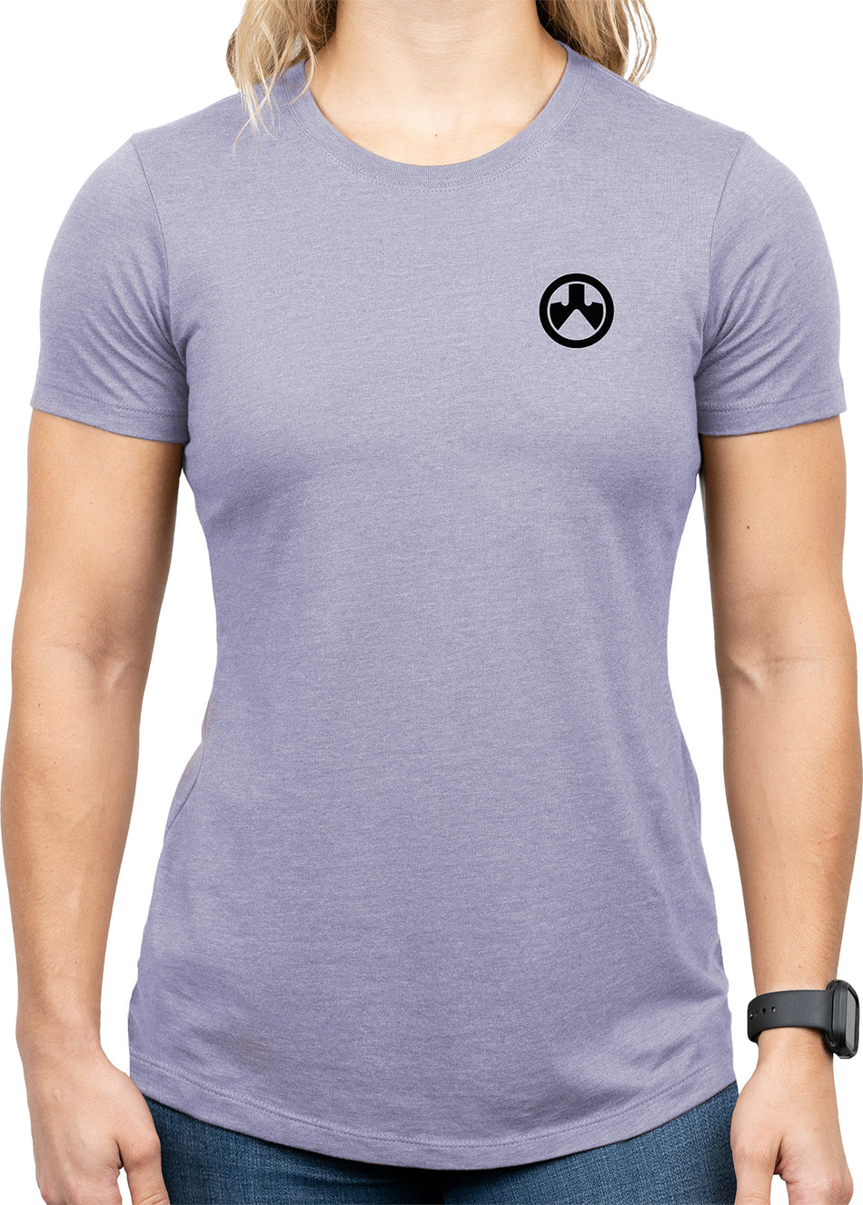 Magpul Women's Groovy Orchid Heather Cotton/Polyester V-Neck Tee 2XL