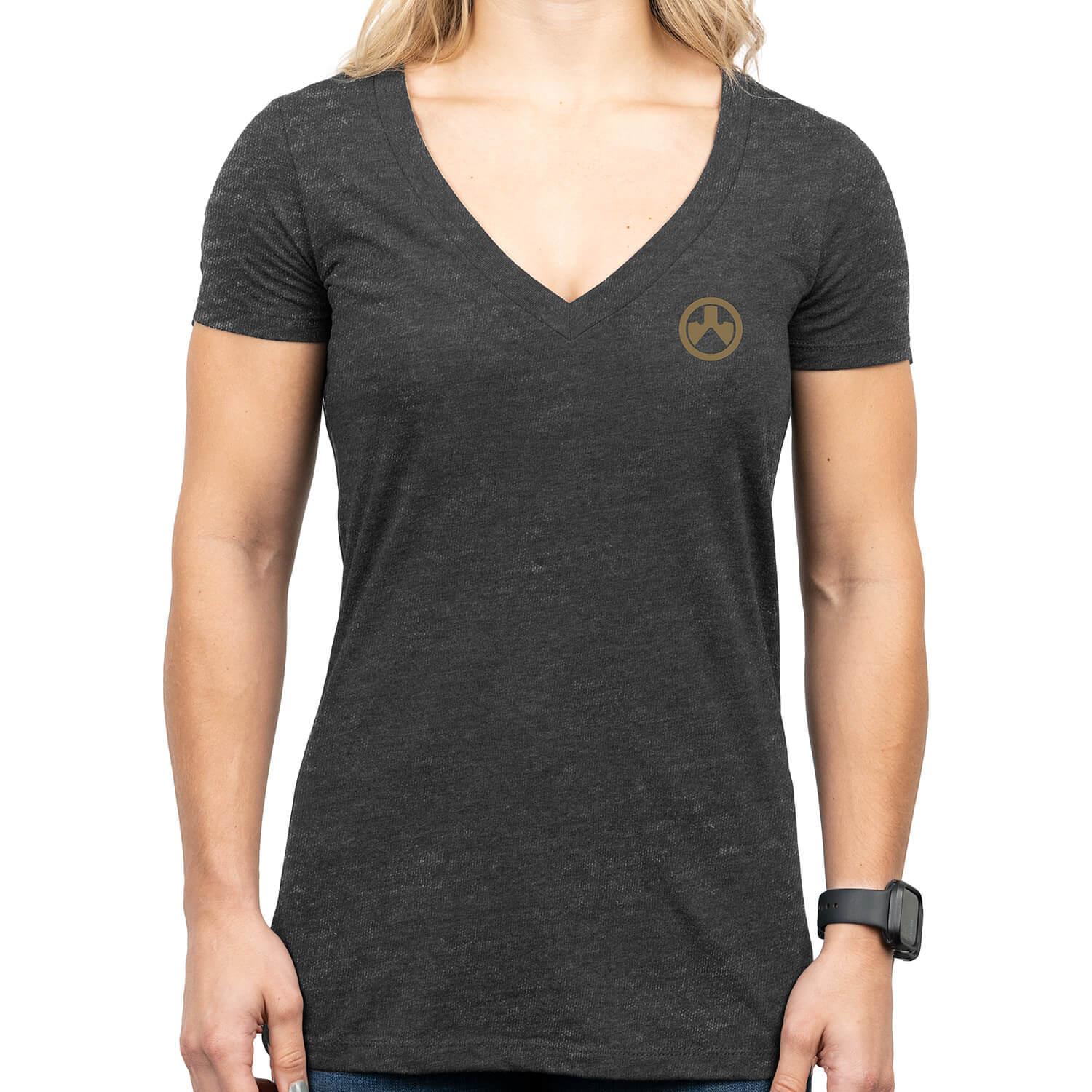 Magpul Women's Take Flight Black Cotton/Polyester V-Neck Tee 3XL