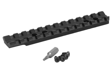 Henry HEGW14PR Picatinny Rail Base 5.09 Inch Matte Black for Henry H014 Long Ranger