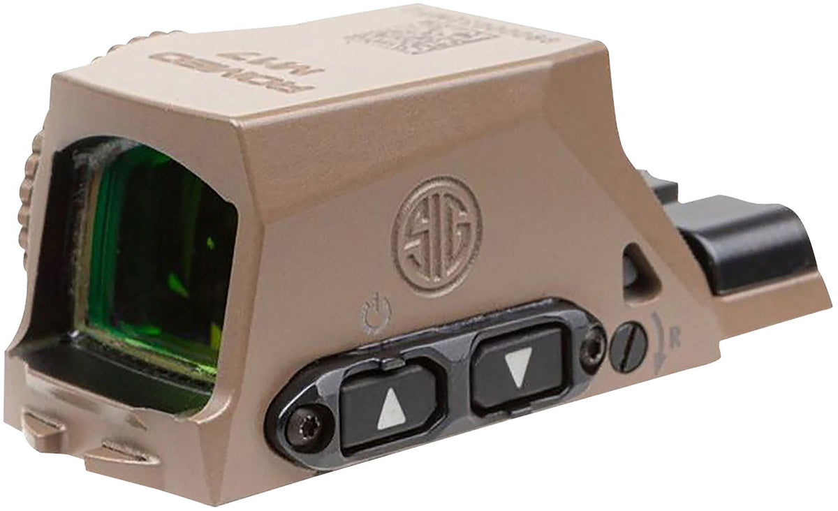 Sig Sauer SORM1700 Romeo-M17 1x24mm 2 MOA Red Dot/32 MOA Circle Reticle, Coyote Tan