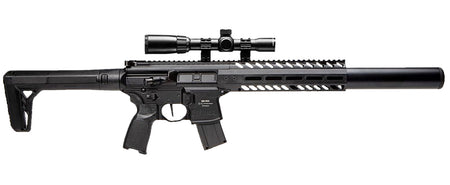 Sig Sauer Airguns MCX Gen II CO2 .177 Pellet Rifle 30-Round M-LOK Black Scope Included