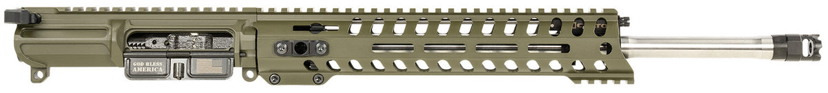 POF Rogue Complete Upper Receiver .308 Winchester 16.50" Stainless Barrel OD Green Anodized Micro-B Brake