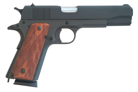 Cimarron 1911 .45 ACP Pistol, 8+1 Capacity, 5.03" Black Steel Barrel, Parkerized Slide & Frame, Checkered Walnut Grips