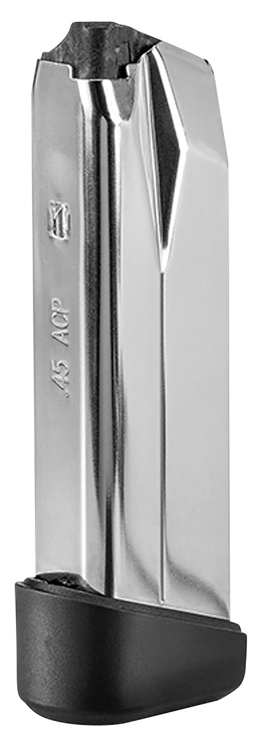 FN 545 Tactical OEM 15rd .45 ACP Stainless Steel Mag Black Polymer Floorplate