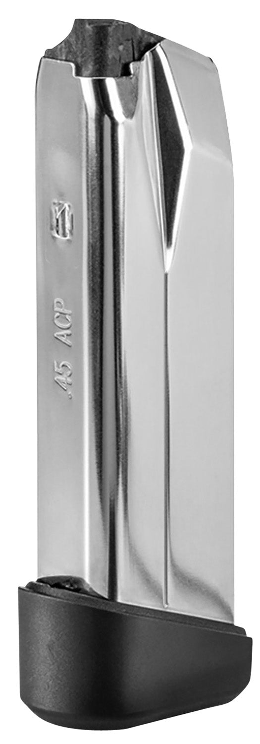 FN 545 Tactical OEM 10rd .45 ACP Stainless Steel Mag Black Polymer Floorplate