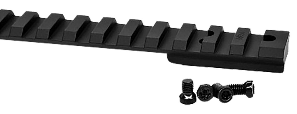 Warne V46420MOA 20 MOA Picatinny Rail Savage 110 Short Action Black