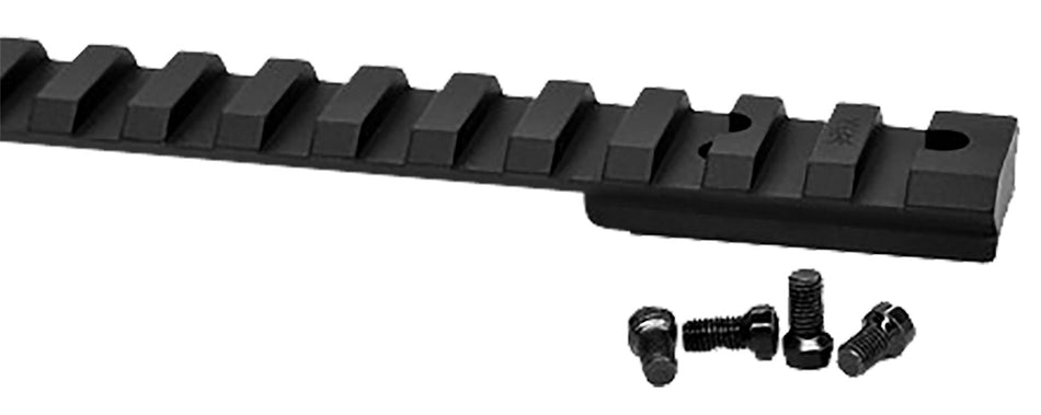Warne V48420MOA Vapor Rail 20 MOA Black Anodized - Ruger American Short Action