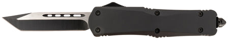 Steel River Knives Spartan T624BT OTF 3.75" Tanto 440C Stainless Blade 5.5" Black Zinc Alloy Aluminum Handle