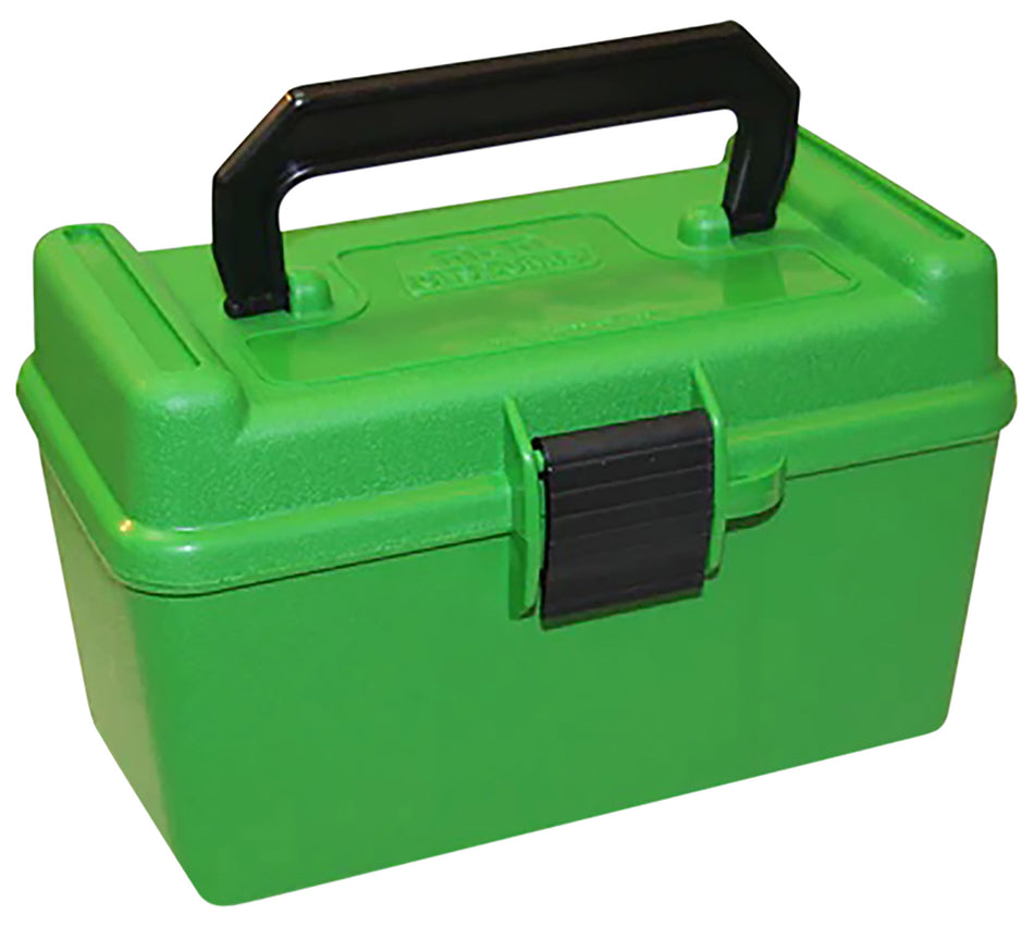MTM Case-Gard H50XL10 50-Round Deluxe Ammo Box 300 WSM/300 RUM Green