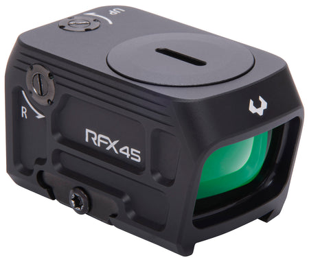 Viridian 9810053 RFX45 5 MOA Green Dot Reflex Sight 1x 24mm x 15.5mm ACRO/RMR Footprint Black
