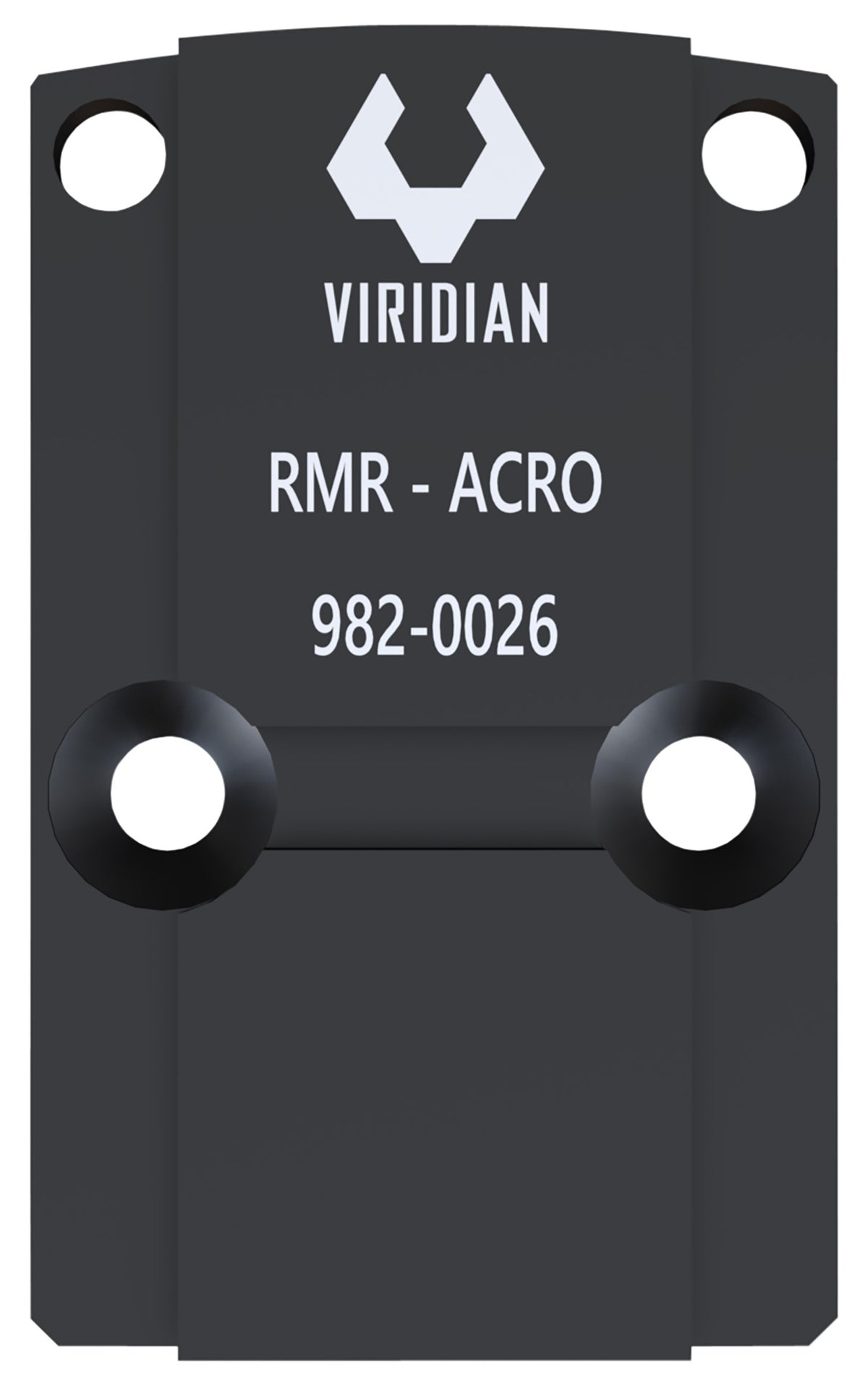 Viridian 9820026 RFX45 RMR Optic Mounting Adapter Black