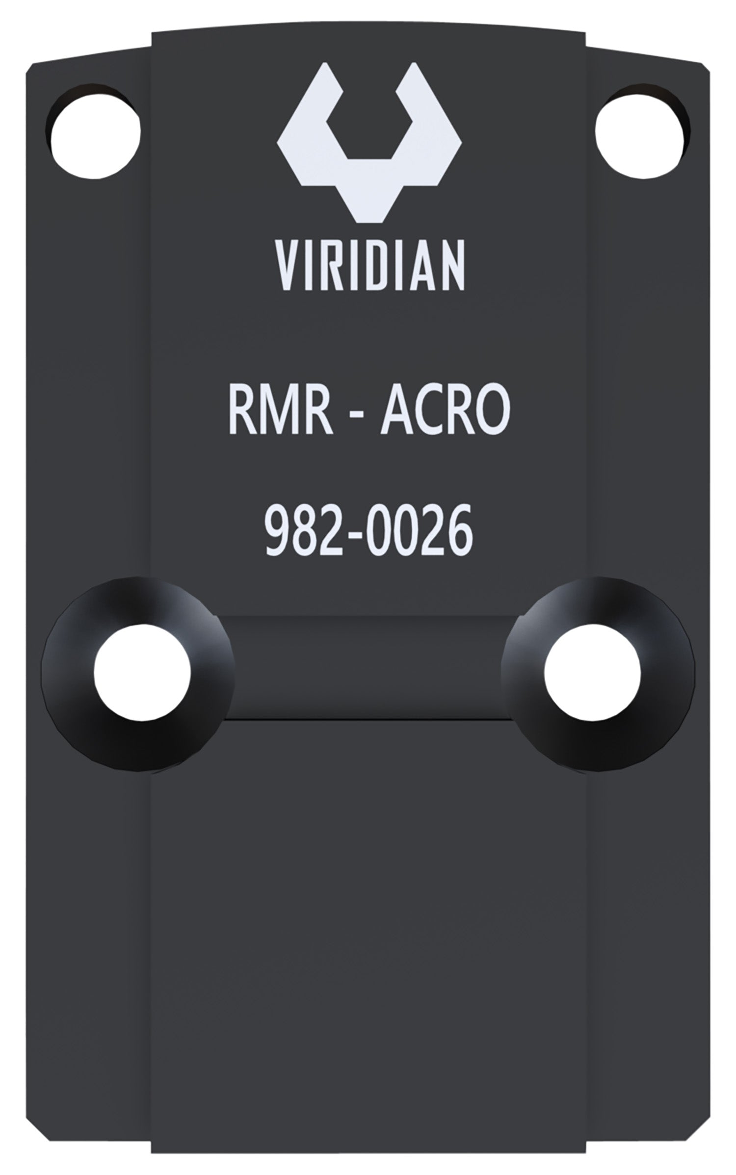 Viridian 9820026 RFX45 RMR Optic Mounting Adapter Black