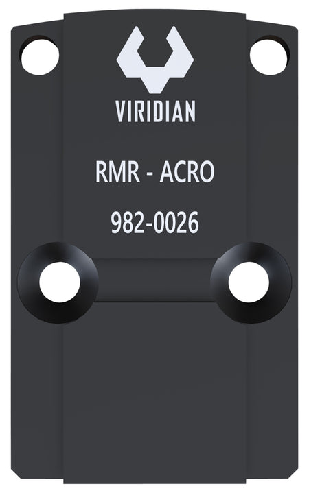 Viridian 9820026 RFX45 RMR Optic Mounting Adapter Black
