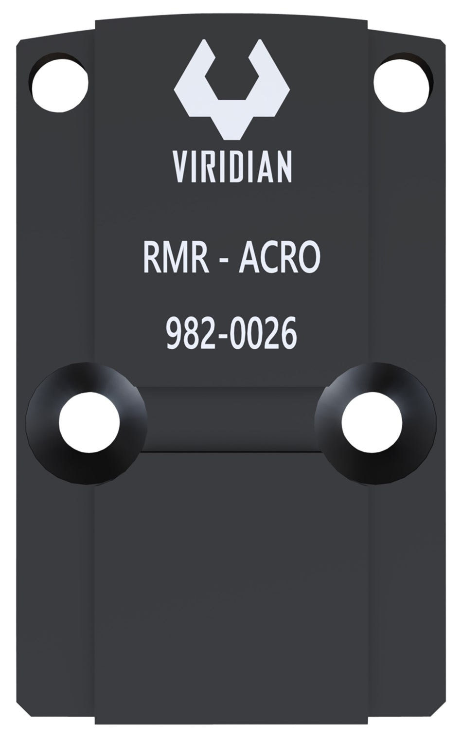 Viridian 9820026 RFX45 RMR Optic Mounting Adapter Black