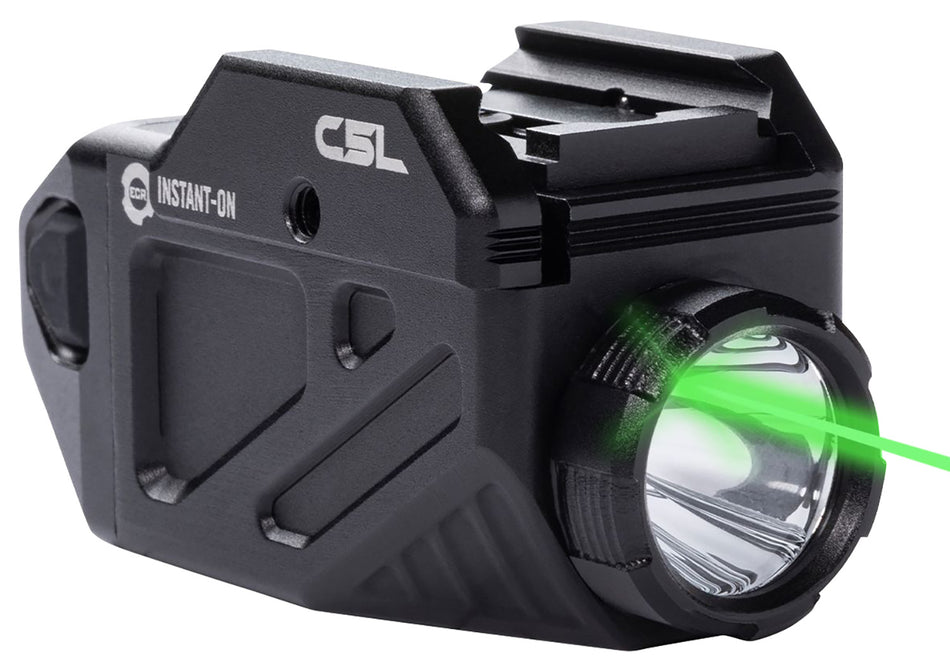 Viridian C5L Compact Green Laser Sight and Light with SAFECharge Black 650 Lumens