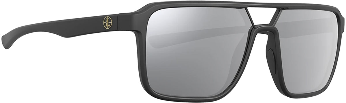 Leupold Bridger Performance Eyewear Shadow Gray Flash Polarized Lens Matte Black Frame