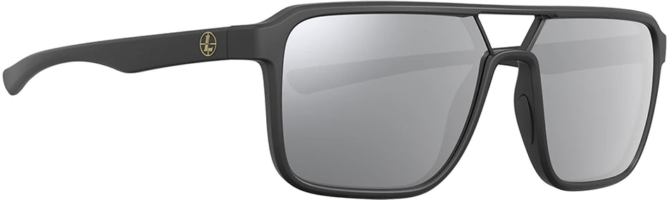 Leupold Bridger Performance Eyewear Shadow Gray Flash Polarized Lens Matte Black Frame