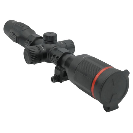 X-Vision 203202 TS300 Thermal Scope with Rings 2-16x35mm Black Multi Reticle OLED 640x480 Thermal Sensor 3100 yd Range Photo/Video/PiP