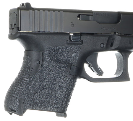 Talon Grips EV03R Black Textured Rubber Stick-On Grip, Subcompact Glock Gen 5