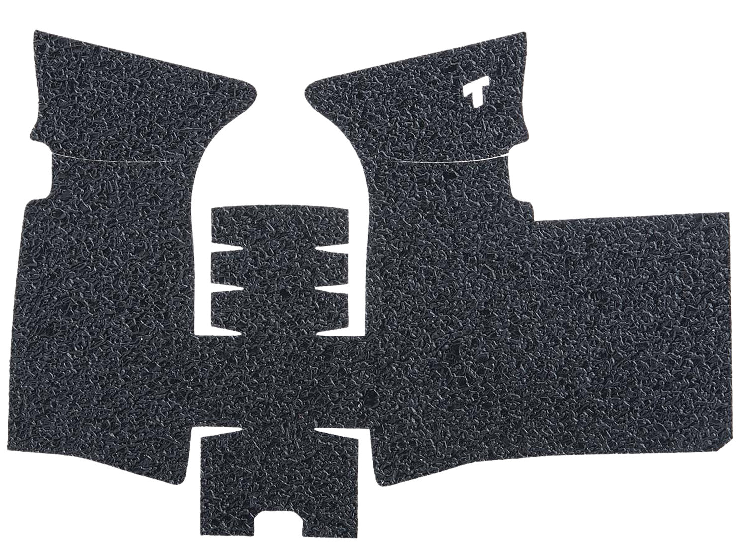 Talon Grips EV08R Black Textured Rubber Stick-On Grip, Sig Sauer P320/P250/M17/M18