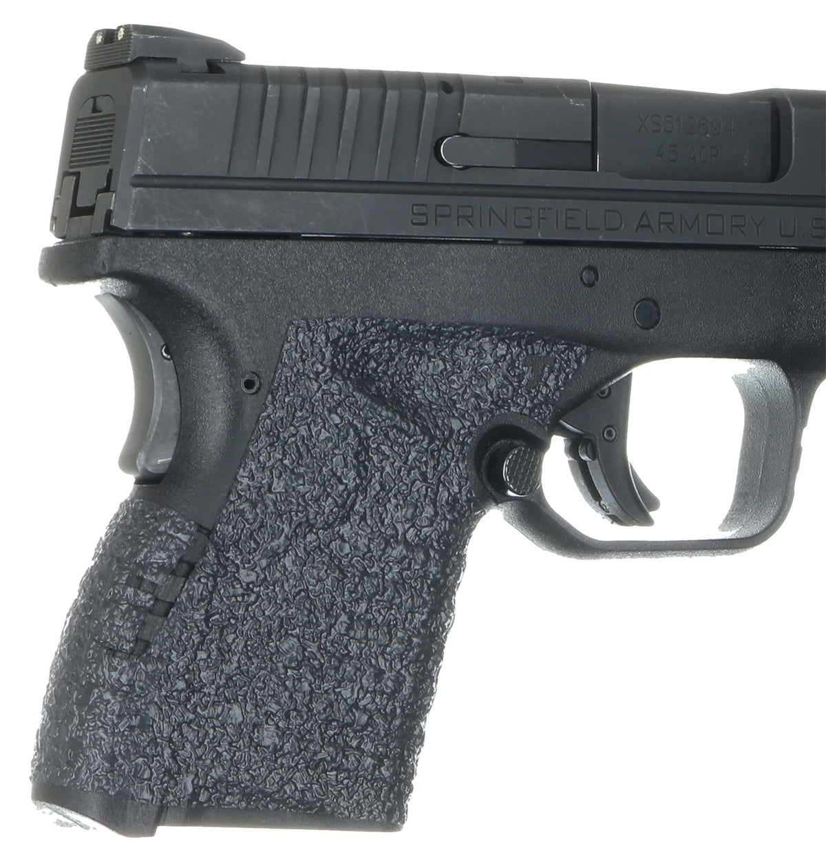 Talon Grips EV09R Black Textured Rubber Stick-On Grip, Springfield XD-S