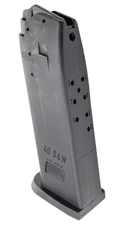 HK 50248610 H&K USP Full Size .40 S&W 10rd Black Detachable Pistol Magazine