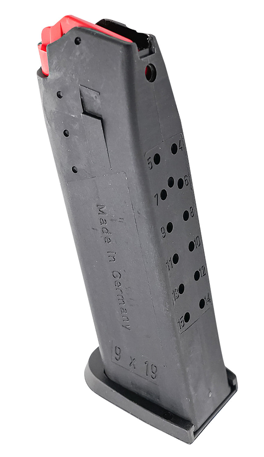 HK 50248609 H&K USP Full Size 9mm 15rd Black Detachable Pistol Magazine
