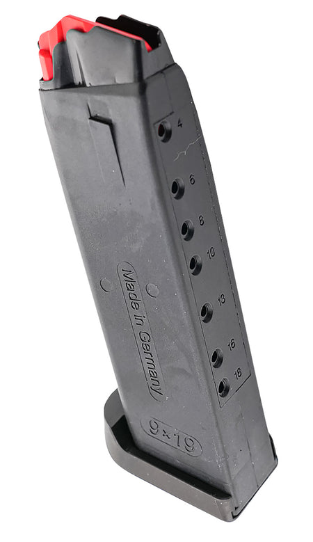 HK 50259081 H&K USP Tactical Elite Expert 9mm 18rd Black Steel Detachable Magazine