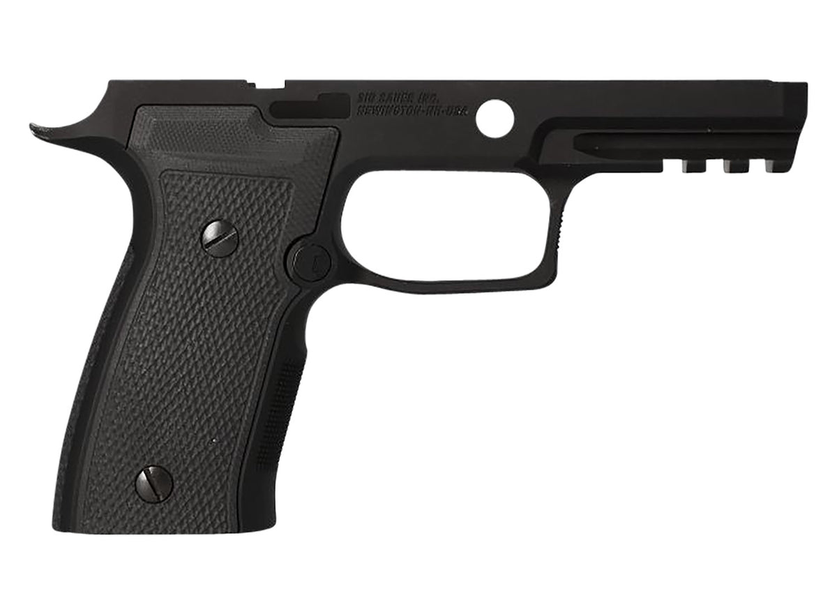 Sig Sauer P320 AXG Carry Medium Grip Module Black Alloy Frame Hogue G10 Panels 9mm/40/357 8900063