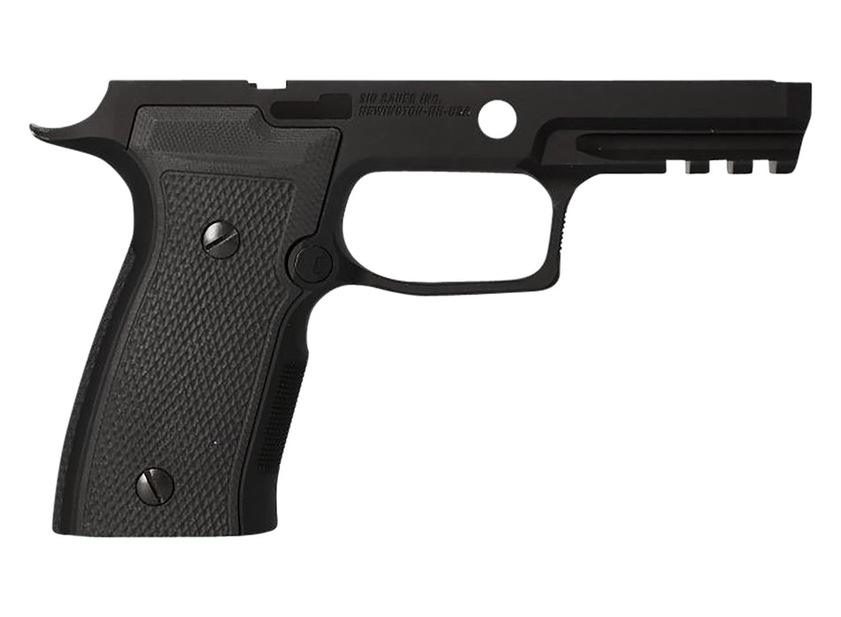 Sig Sauer P320 AXG Carry Medium Grip Module Black Alloy Frame Hogue G10 Panels 9mm/40/357 8900063